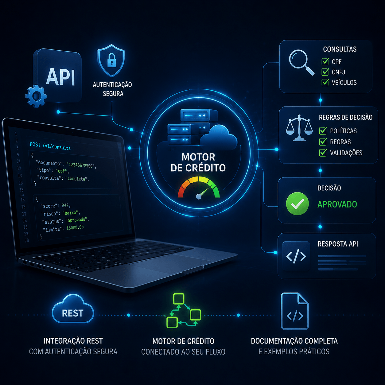 Integração via API da Relinq Score